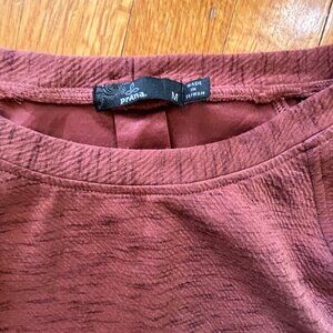 Prana Women's Dress in Rust Red Medium